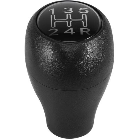Pommeau de Levier Vitesse Manuel 5 Vitesses pour Peugeot 504 505 309 205 Argent ABS (1/4)