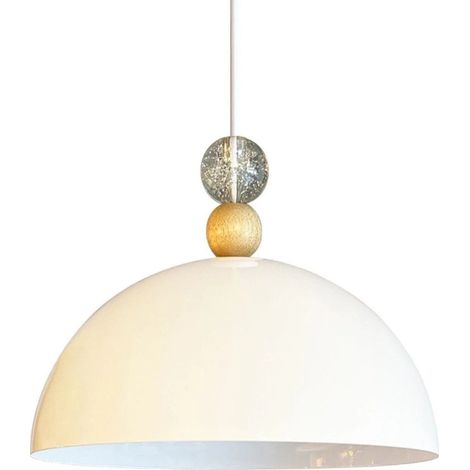 bamyum Suspension Luminaire Rétro en Metal de 30 cm, Lustre de Salon Vintage, Éclairage de Plafond pour Chambre, Cuisine, Lampe Suspendue (1/5)