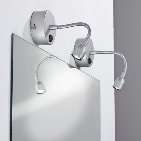 Paulmann Mirror Herba I LED 1x1W Titan 230/12V Metall (1/4)