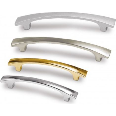 Tirador Bridge 7131 - Cromo brillo. 130x16x25mm. Entrepuntos 96mm. (1/2)