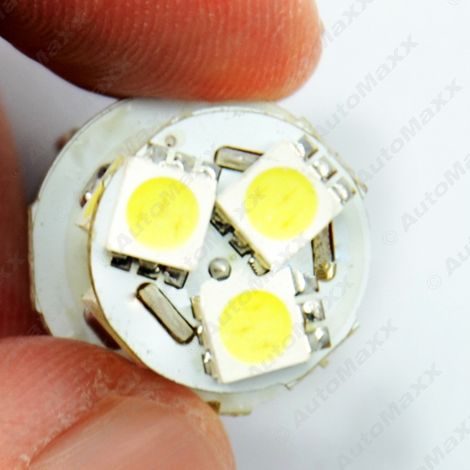 Car LED taillights and brake lights BA15S/1156 5050-8 LED car turn lights, white. (1/4)