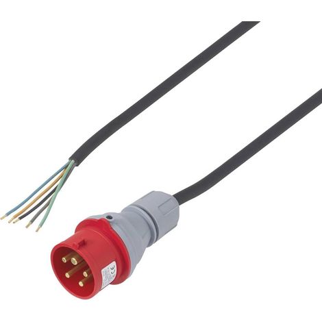 Cavo per Alimentazione Sygonix SY-7486040 Rosso 3.00 m (1/2)