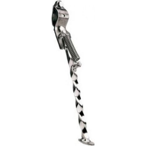Béquille latérale Tun'R pour mobylette Peugeot 103 Chromée (1/2)