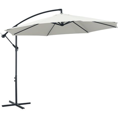 3M Banana Umbrella Parasol-Cream White