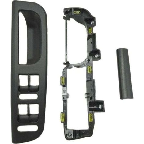 3 Pièces Poignée de Porte Intérieure Noire pour Golf 4 avec Interrupteur et Support de Levage (1/4)