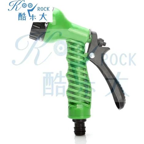 (BLEU 1 pièce) Pistolet d'arrosage multifonctionnel en plastique pour jardin, outils de jardin, irrigation agricole, buse de lavage de voiture (1/4)