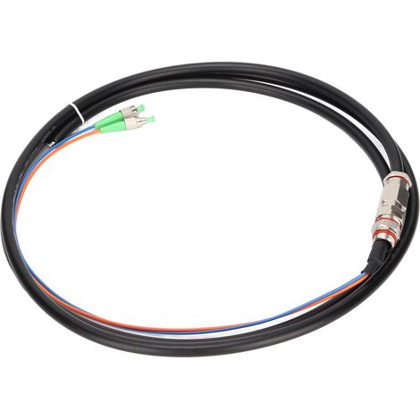 Câble Fibre Optique Monomode 2 Fibres, Connexion Simple pour Équipements de Test (1/5)