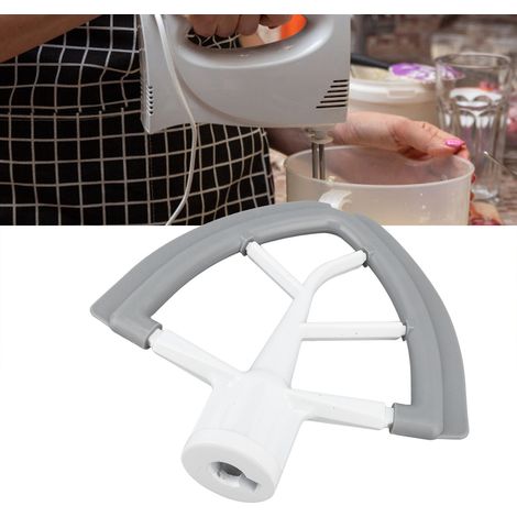 Mezclador con borde flexible y pestañas de silicona, compatible con mezcladores de 4,5 a 5 cuartos de galón para K45SS, KSM100, KSM110, KSM120, KSM15, KSM16, KSM75, KSM8 y KSM90. (1/5)