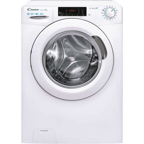 Candy Smart Pro CSO 1285TW4/1-S Lavatrice Caricamento Frontale 8 kg 1200 Giri/min Bianco (1/5)