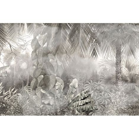 Papier peint panoramique - Forêt Tropicale - 130 cm x 87 cm (1/2)