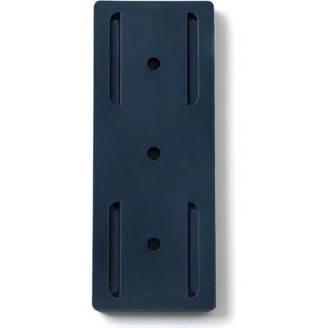 Support Murale Pour Multiprise - Fixation Sans Perçage - Compatible Routeur WiFi Boîte De Mouchoirs Et Adaptateurs - ABS Blanc Bleu Rose Vert - 1 Pièce (1/5)