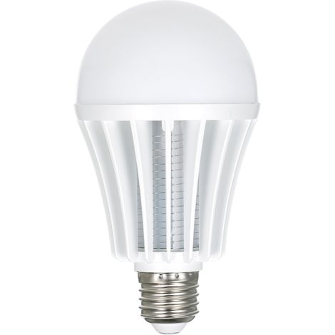 LED-Mückenvernichterlampe mit E27-Fassung und doppeltem Lichteffekt – tragbar für drinnen und draußen, Veranda, Terrasse, Garten