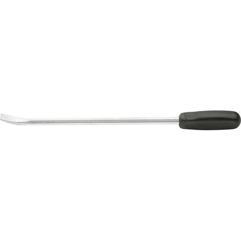 Couteau à levier 141-390 L.390mm l.15mm P.12mm chromé. Poignée en PVC (1/2)