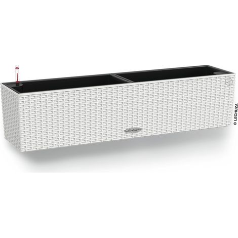 Lechuza Balkonkasten BALCONERA Cottage 80 cm, weiß Blumenkästen