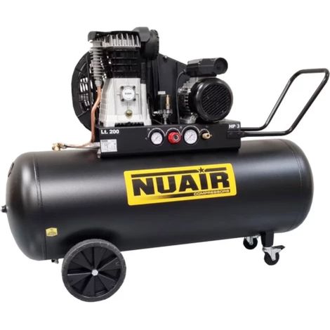 Compresseur d'air 3 CV tri 200 litres TECH PRO NUAIR (1/3)