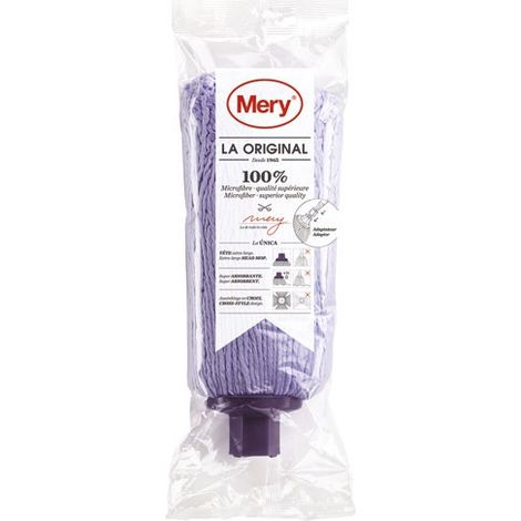 MERY - Frange rechange microfibre +adaptateur lilas 422.26 (1/4)