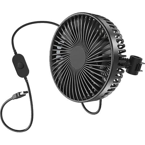 Ventilateur USB pour voiture/SUV, ventilateur de refroidissement, aérateur de fenêtre, ventilation d'extraction (1/5)