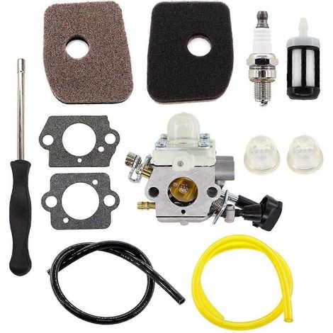 Kit d'outils pour carburateur BR200 pour souffleur Stihl BR200 BR200D 4241-120-0625 4241-120-1800 : filtre à air, durite d'essence, joint de carburateur (1/5)