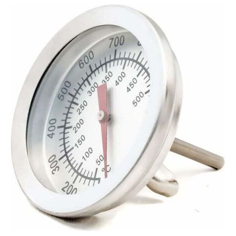 Thermomètre cuisson analogique - Mesure température - Barbecue/four/fumeur - 10-500°C, résistant chaleur - Cuisiniers (1/4)