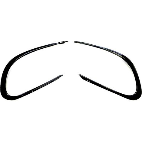 Spoiler laterale per fendinebbia del paraurti anteriore, adatto ai modelli Mercedes-Benz Classe CLA W117 C117 CLA45 CLA200 CLA220 AMG dal 2016 al 2018.