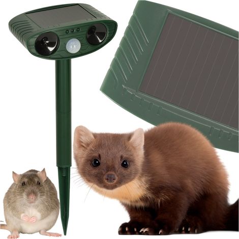 Repelente de gatos, repelente de ratones, martas