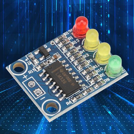 Module indicateur de capacité de batterie 12 V à 4 chiffres avec voyant LED (1/5)