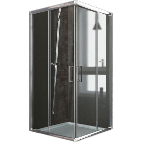Duschkabine Klarglas h 185 mod. Alabama 70x70 cm (1/4)