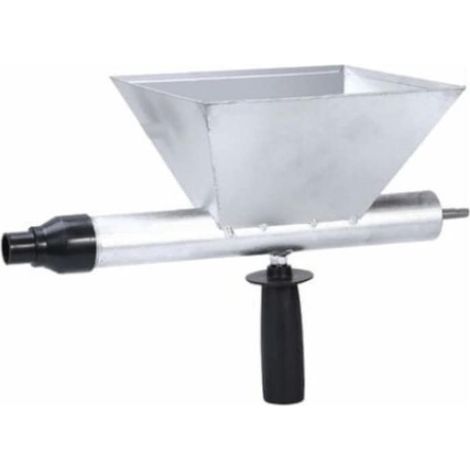 Pistolet à crépir automatique en acier allié, 4 buses interchangeables, pour mortier et enduit, outil de projection professionnel. (1/2)