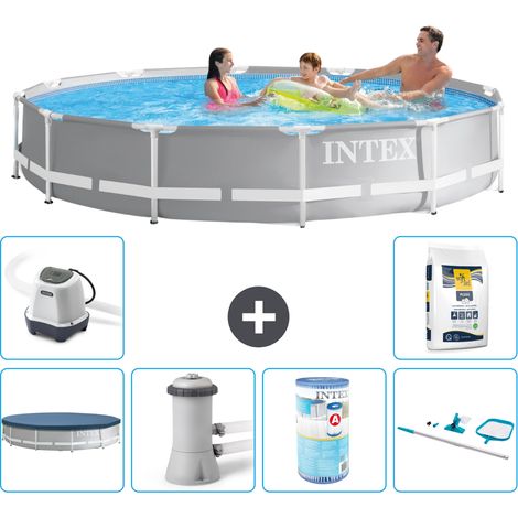 Intex Piscine Prism Frame Ronde - 366x76 cm - 7-pièces  S41922 (1/5)