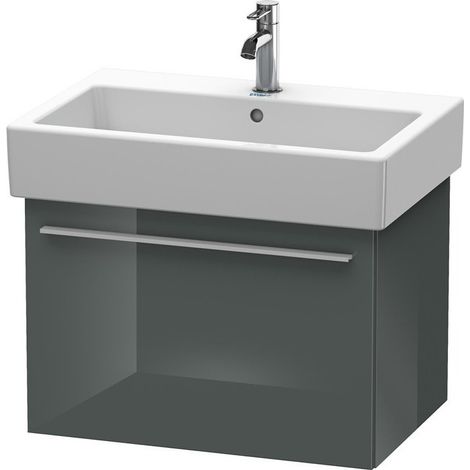 Meuble sous-vasque X-LARGE 443x650x448mm Gris Doloaveci brillant