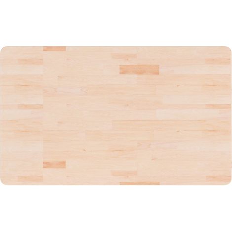 Maison Exclusive - Comptoir de salle de bain 100x60x1,5 cm Bois massif non traité (1/4)