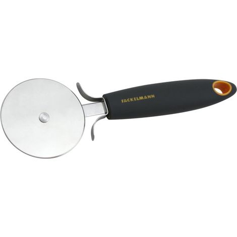 FACKELMANN Edelstahl-Roulette-Pizzaschneider Soft