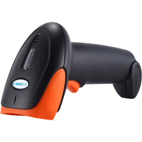 1 lecteur de codes-barres Divers accessoire de portail, sans fil 2,4 GHz et filaire USB, lecture 1D/2D/QR, jusqu’à 15 m, compatible Windows/Mac/Linux/iOS/Android (1/5)
