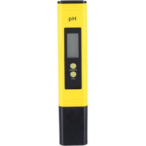 Testeur De PH Numérique Précis Pour Eau Alimentaire Vin - Sans Poudre Ni Batterie Incluse - (1/3)