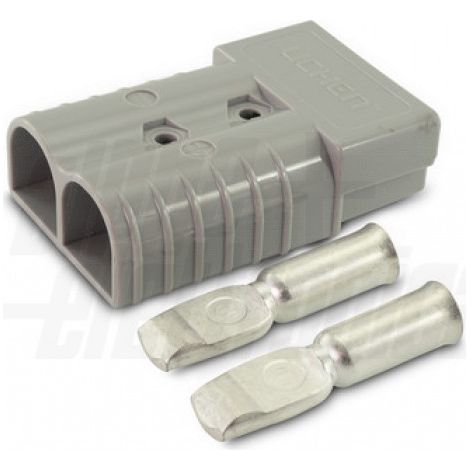 Connettore per batterie alpha elettronica max 350a grigio - 22-60/350