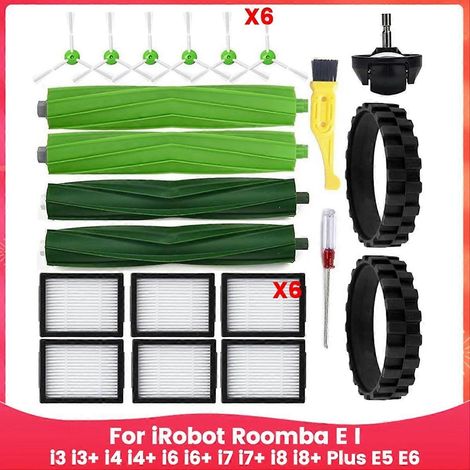 Pièces de rechange pour aspirateur IRobot Roomba EI Series I3 I3+ I4 I4+ I6 I6+ I7 I7+ I8 I8+ Plus E5 E6 (1/5)