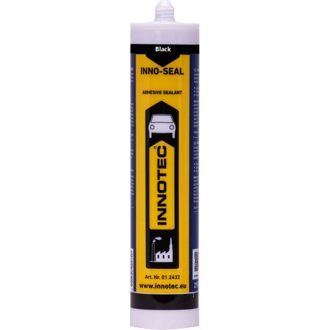 Mastic d'étanchéité noir, Mastic étanche 290ml, Mastic colle noir (1/5)