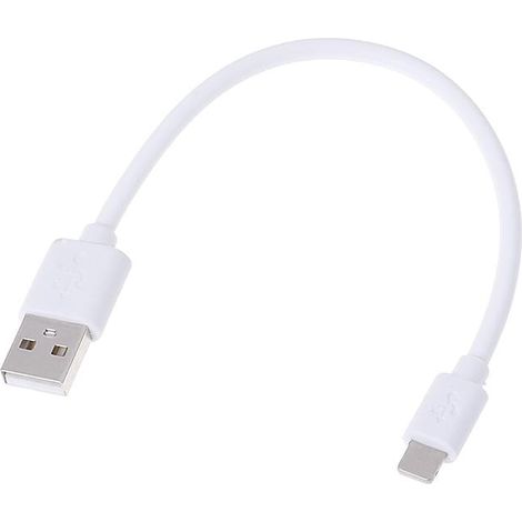 Cavo da usb a lightning 5 v 21 a per iphone e ipad - 25 cm