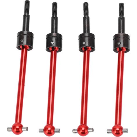 Satz mit 4 universellen Metallantriebswellen für Tamiya TT02B, Ersatzteile und Upgrade für 1/10 RC-Cars. (1/5)