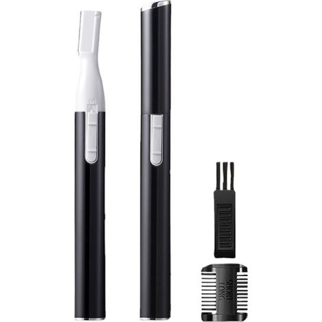 Rasoir à sourcils multifonctionnel – tondeuse à sourcils – rasoir facial – tondeuse à poils de nez – tondeuse à sourcils – outil d'épilation du visage – design portable (1/5)