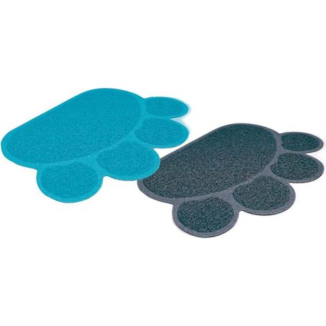 Set 4 pezzi Tappetino sottociotola o scendi lettiera  40x30Cm Colori assortiti (1/2)