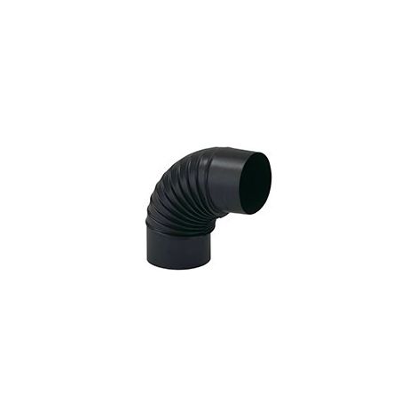 Coude en porcelaine pour tube Ala de 100 mm avec angle à 90°.