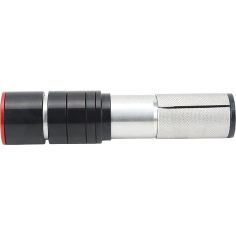 Tige de prolongation de potence vélo 28,6mm, hauteur réglable 3-50mm, alliage d'aluminium léger, rehausseur pour vélo route et VTT, rouge (1/5)