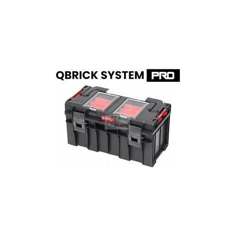 Sistema Qbrick PRO 500 Profi con scomparti e coperchio, cassetta degli attrezzi 14l (1/5)