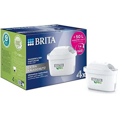Brita MAXTRA PRO filtros de agua blanco pack de 4