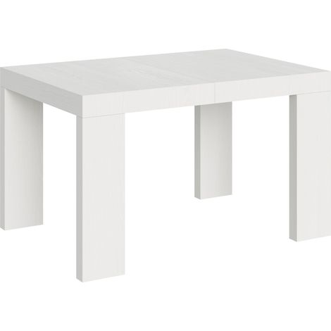 Tavolo Allungabile 120/380x90 cm Roxell Bianco Frassino