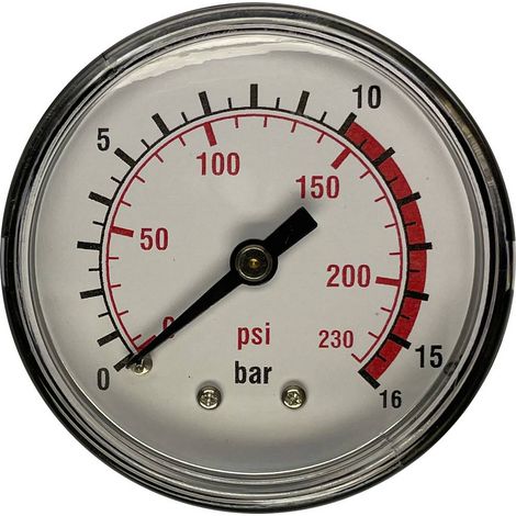 Aerotec Manometro 9414582 Collegamento (manometro): Lato posteriore Filetto esterno 1/4 1 pz.
