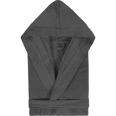 Peignoir adulte à capuche COOL en velours M