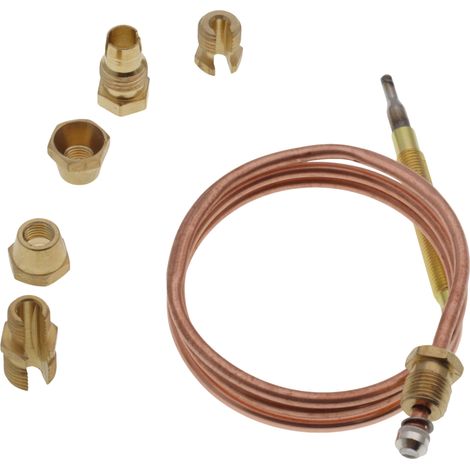Termocoppia di sicurezza per piano cottura a gas universale 600mm 5 adattatori (1/4)