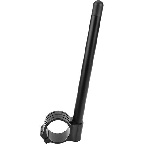 Guidon Clip-On Universel Billet Aluminium pour Moto Racer, Fixation Fourche 37mm, Kit Séparé Deux Pièces (1/5)